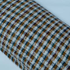 MultiColor Cotton Blend Tweed Fabric