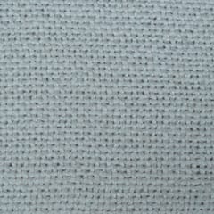 White Natural Dyeable Cotton Blend Lurex Fabric