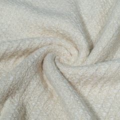 Off White Natural Cotton Blend Dyeable Fabric