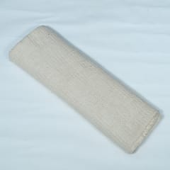 Off White Natural Cotton Blend Dyeable Fabric