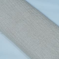 Off White Natural Cotton Blend Dyeable Fabric