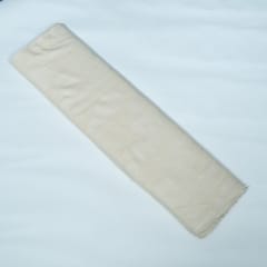 Off White Dyeable Lightweight Geometrical Design Cotton Jacquard Fabric