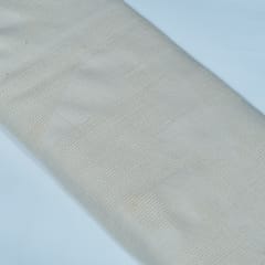 Off White Dyeable Lightweight Geometrical Design Cotton Jacquard Fabric