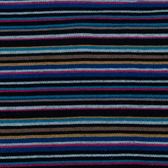 MultiColor Stripe Design Cotton Blend Jacquard Fabric