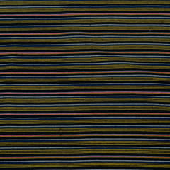 Black, Yellow and Red Stripe Design Cotton Blend Jacquard Fabric