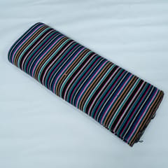 MultiColor Stripe Design Cotton Blend Jacquard Fabric