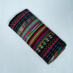 MultiColor Cotton Acrylic Jacquard Fabric
