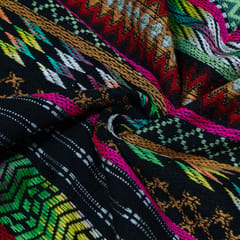 MultiColor Cotton Acrylic Jacquard Fabric