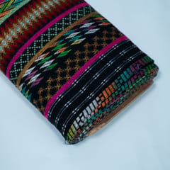MultiColor Cotton Acrylic Jacquard Fabric