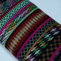 MultiColor Cotton Acrylic Jacquard Fabric