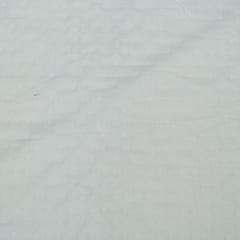 Off White Textured Cotton Jacquard Fabric