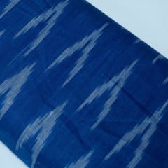 Blue Design Cotton Ikat Fabric
