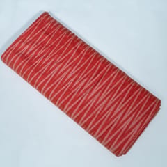 Gajree Color Chevron Design Cotton Ikat Fabric