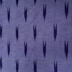 Purple and Voilet Design Cotton Ikat Fabric