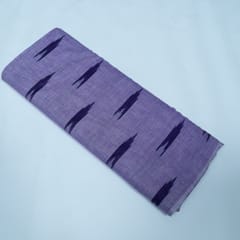 Purple and Voilet Design Cotton Ikat Fabric