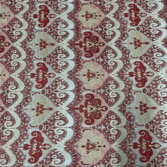 Maroon Colour Crepe Printed Fabric