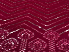 Magenta Georgette Embroidery 56