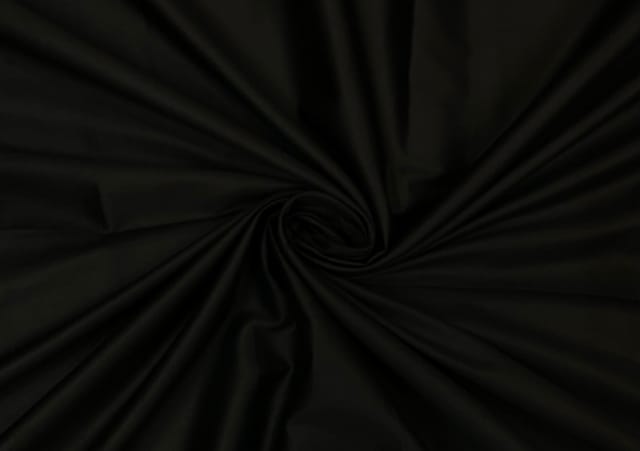 Dyed Glace Cotton Black