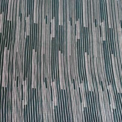 Bottle Green Colour Pleated Fabric