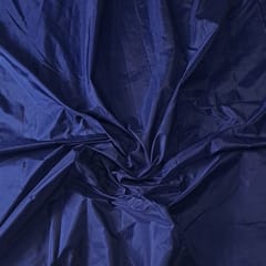 Dark Blue Colour Poly Silk Fabric