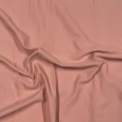 Peach Colour Moss Crepe Fabric (N710)