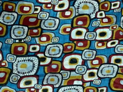 MultiColour Abstract Chiffon Fabric