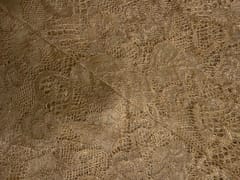 Light Gold Floral Shantley Net Fabric