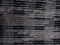 Black Lycra Plated Design Fabric