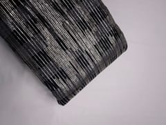 Black Lycra Plated Design Fabric