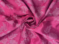 Magenga Floral Chanderi Fabric