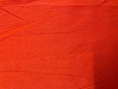 Orange Plain Dupion Fabric Fabric