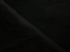 Black Plain Cotton Fabric