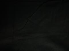 Black Plain Cotton Fabric