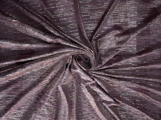 Dusty Pink Plated Design Fabric