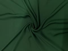 Bottle Green Plain Eavy Georgette Fabric