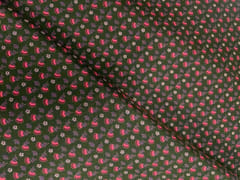 Bottle Green Floral Cotton Lizzybizzy Fabric
