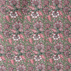 Multi Colour Cotton Cambric Printed Fabric