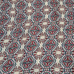Multi Colour Georgette Printed Fabric