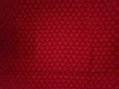 Red Floral Cotton Cambric Fabric