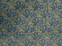 Sea Green Floral Cotton Cambric Rapid Fabric