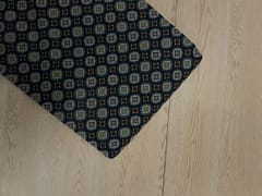 Black Floral Cotton Cambric Fabric