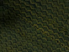 Bottle Green Floral Cotton Cambric Fabric