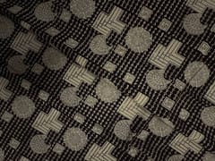 Black Geometric Cotton Cambric Fabric