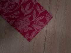 Pink Floral Cotton Cambric Fabric