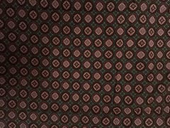 Brown & Red Floral Cotton Cambric Fabric