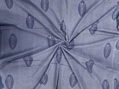 Lilac Floral Cotton Cambric Fabric