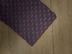 Lilac Floral Cotton Cambric Fabric