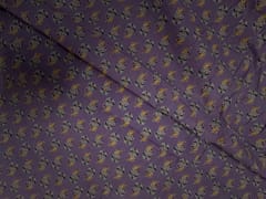Lilac Floral Cotton Cambric Fabric