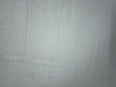 White Plain Dyed Cotton Flex Fabric