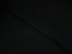 Black Plain Dyed Cotton Flex Fabric